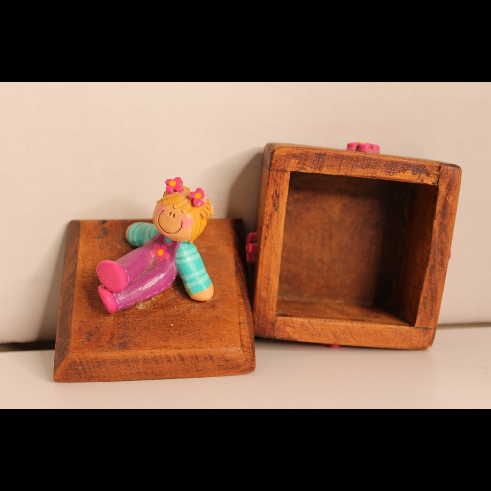 Handmade Small Jewelry Box - Picture 2 of 3